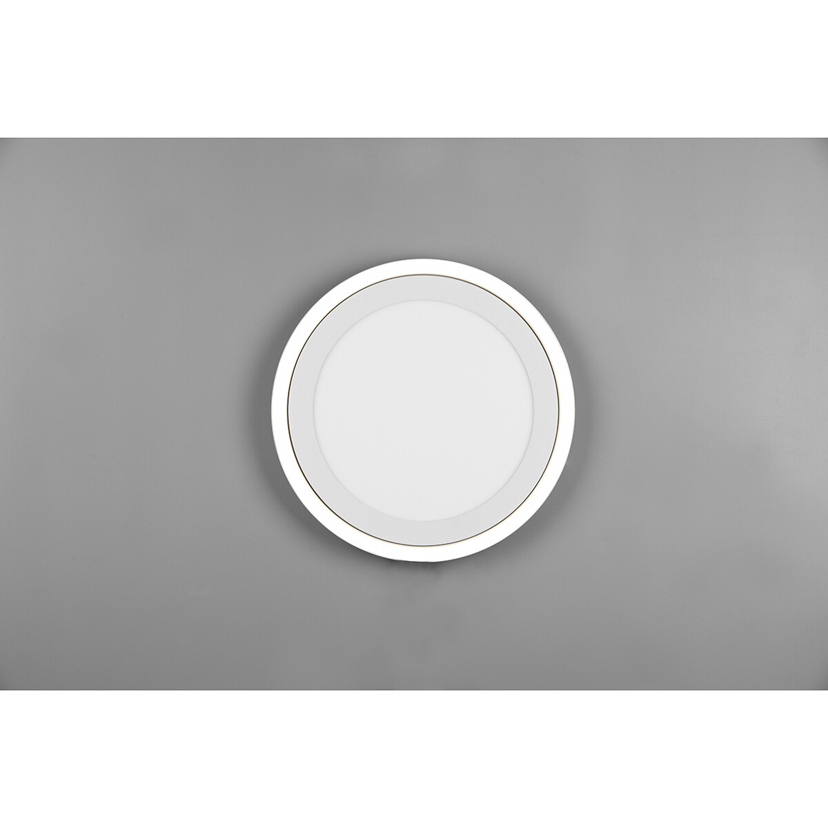 Plafonnier LED - Éclairage de Plafond - Trion Coman - 24.5W - Blanc Neutre 4000K - Rond - Mat Blanc - Plastique