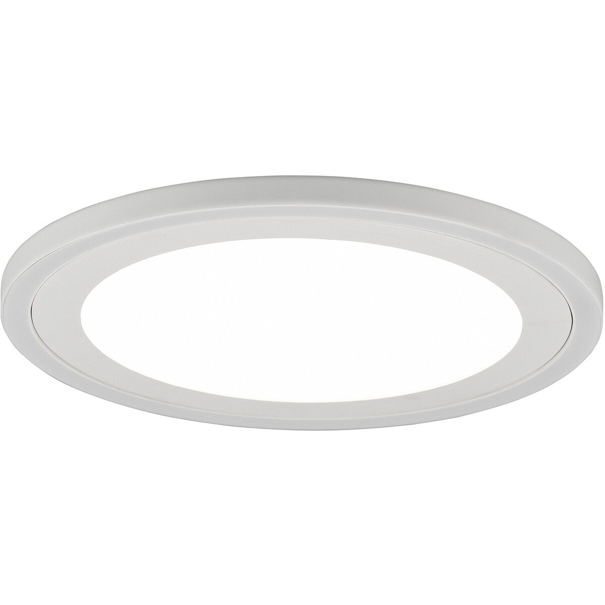 Plafonnier LED - Éclairage de Plafond - Trion Coman - 24.5W - Blanc Neutre 4000K - Rond - Mat Blanc - Plastique