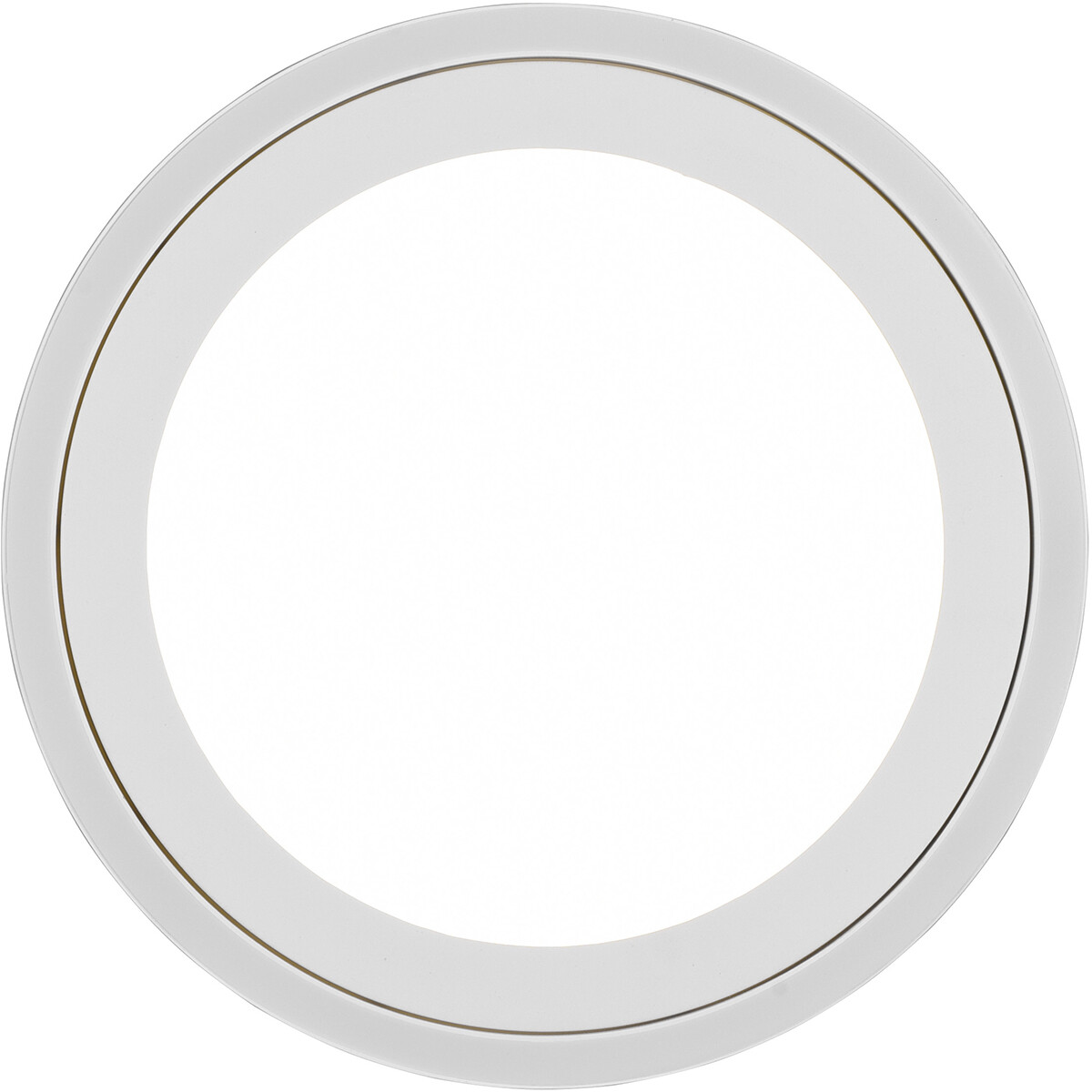 Plafonnier LED - Éclairage de Plafond - Trion Coman - 24.5W - Blanc Neutre 4000K - Rond - Mat Blanc - Plastique