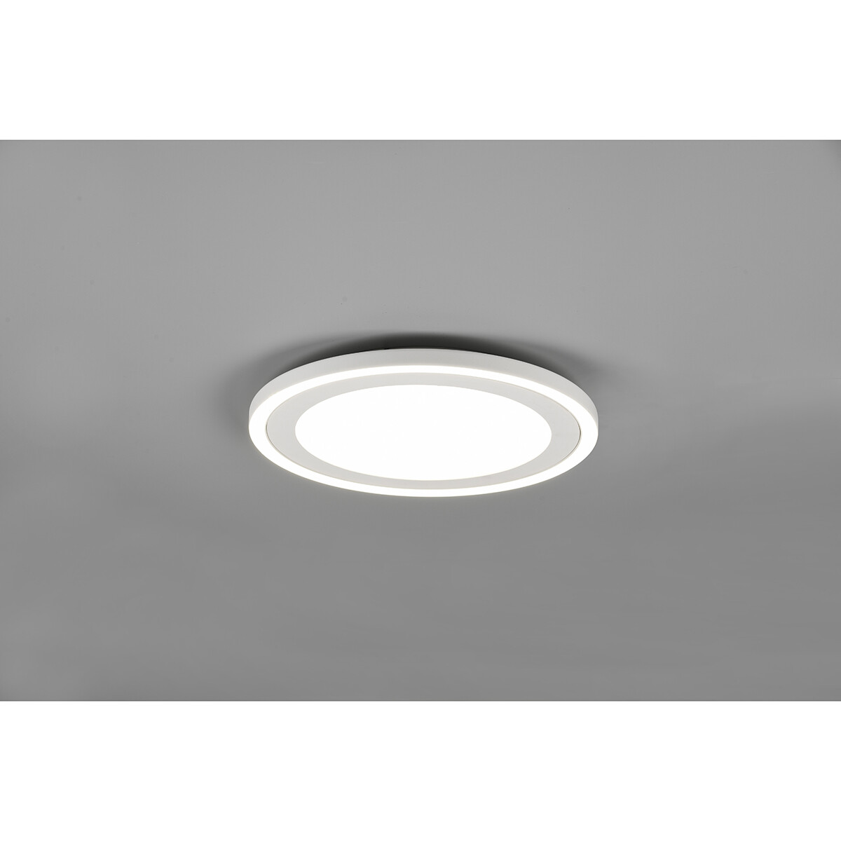 Plafonnier LED - Éclairage de Plafond - Trion Coman - 24.5W - Blanc Neutre 4000K - Rond - Mat Blanc - Plastique