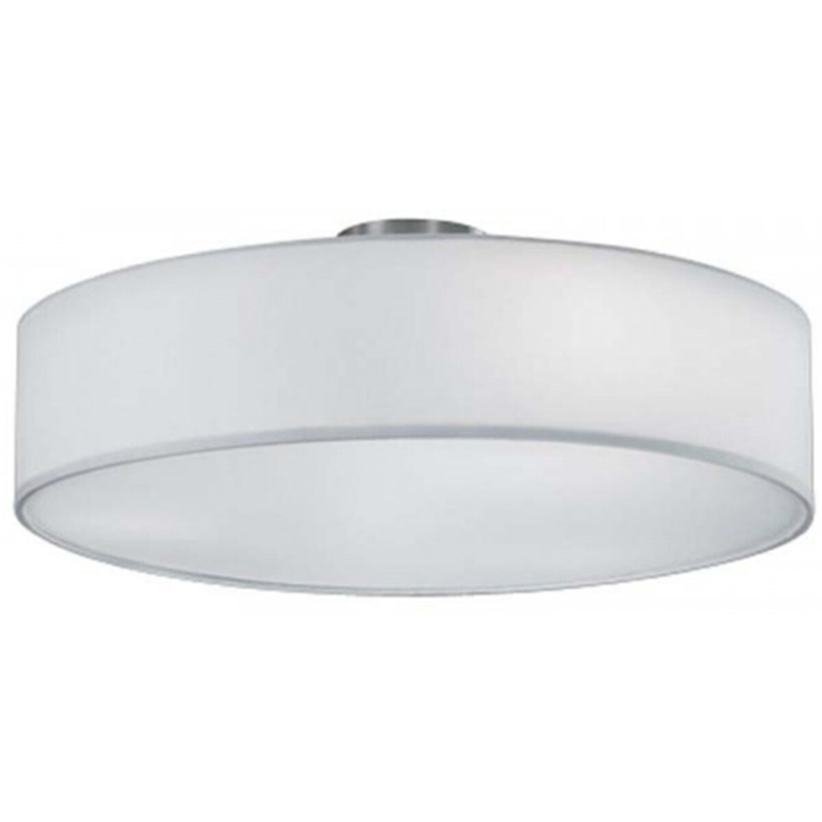 Plafonnier LED - Éclairage de Plafond - Trion Hotia - Douille E27 - 3-lumières - Rond - Mat Blanc - Aluminium