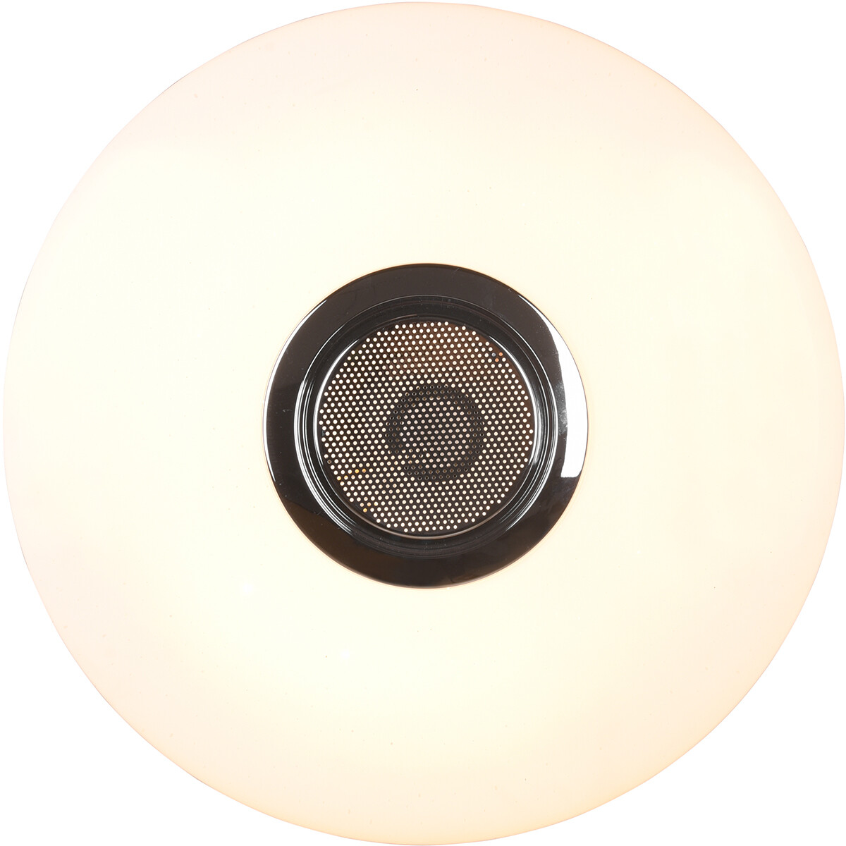 Plafonnier LED - Éclairage de Plafond - Trion Minan - 15.5W - RGBW - Dimmable - Couleur de lumière ajustable - Télécommande - Haut-parleur Bluetooth - Lumière Étoile - Rond - Mat Blanc - Plastique