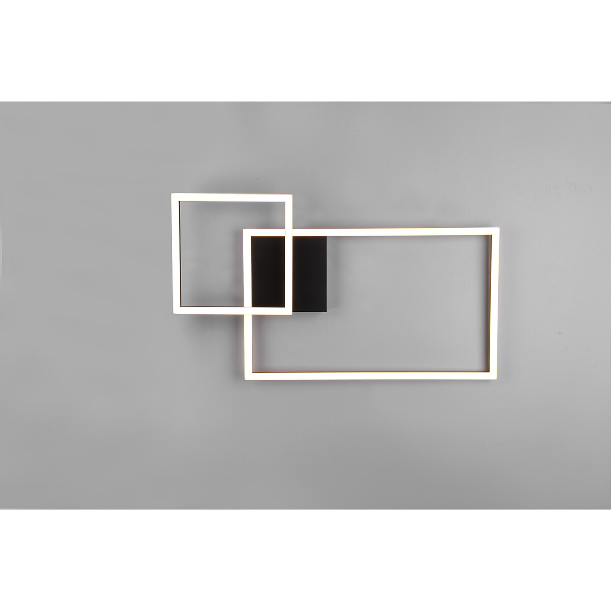 Plafonnier LED - Éclairage de Plafond - Trion Pado - 25W - Blanc Chaud 3000K - Dimmable - Rectangle - Mat Or - Aluminium