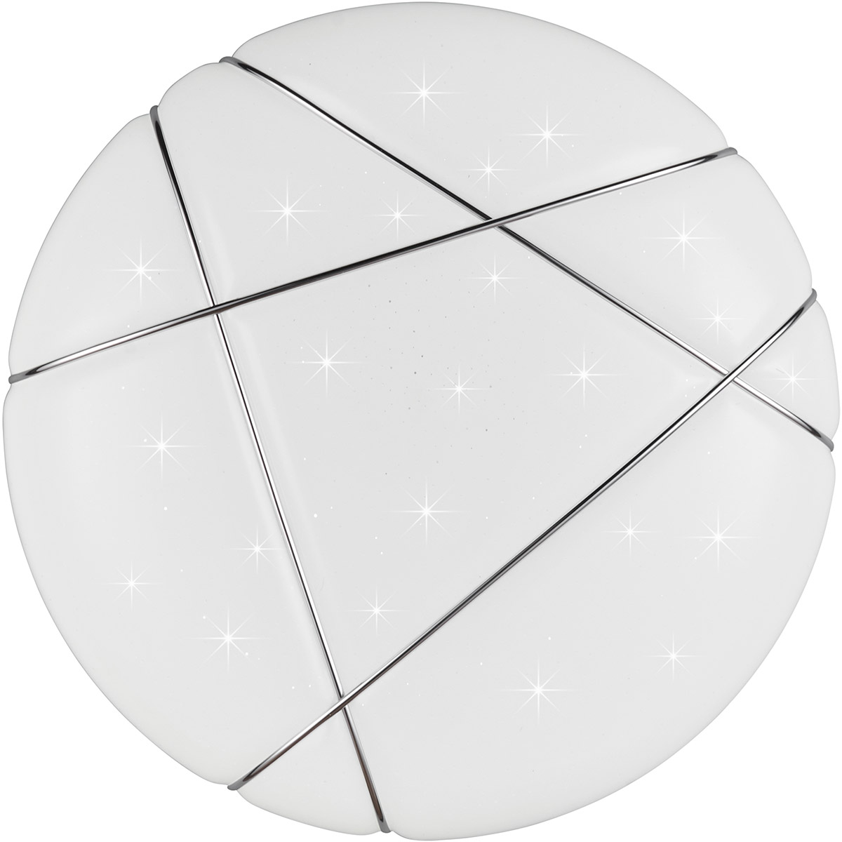 Plafonnier LED - Éclairage de plafond - Trion Rabat - 36W - Couleur ajustable - Dimmable - Rond - Blanc - Plastique