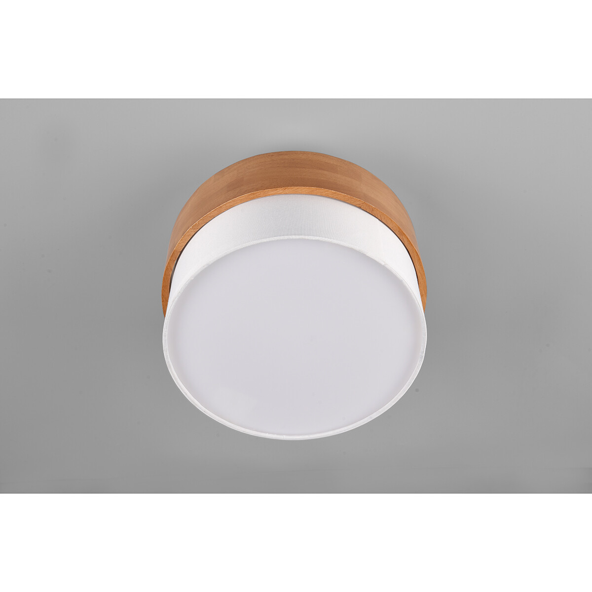 Plafonnier LED - Éclairage de Plafond - Trion Sella - Douille E14 - 2-lumières - Rond - Mat Nickel/Blanc - Aluminium