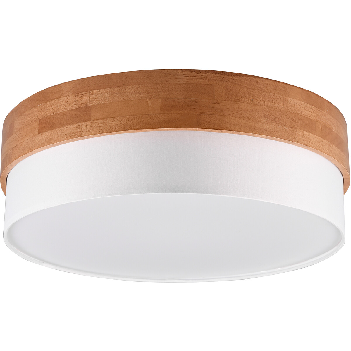 Plafonnier LED - Éclairage de Plafond - Trion Sella - Douille E14 - 3-lumières - Rond - Mat Nickel/Blanc - Aluminium