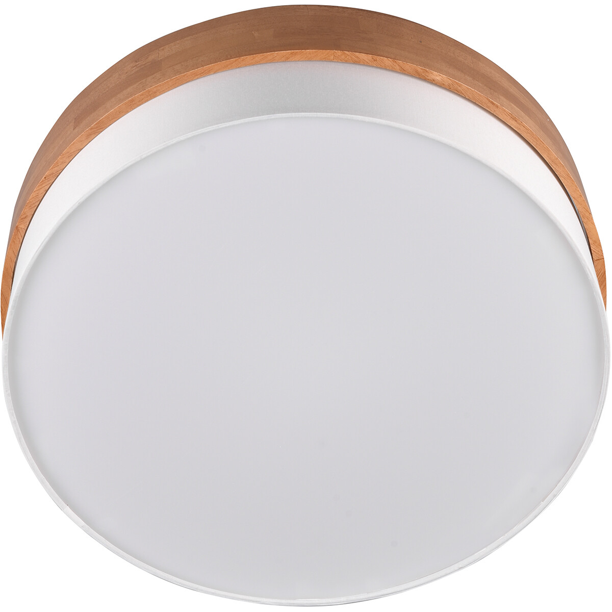 Plafonnier LED - Éclairage de Plafond - Trion Sella - Douille E14 - 3-lumières - Rond - Mat Nickel/Blanc - Aluminium