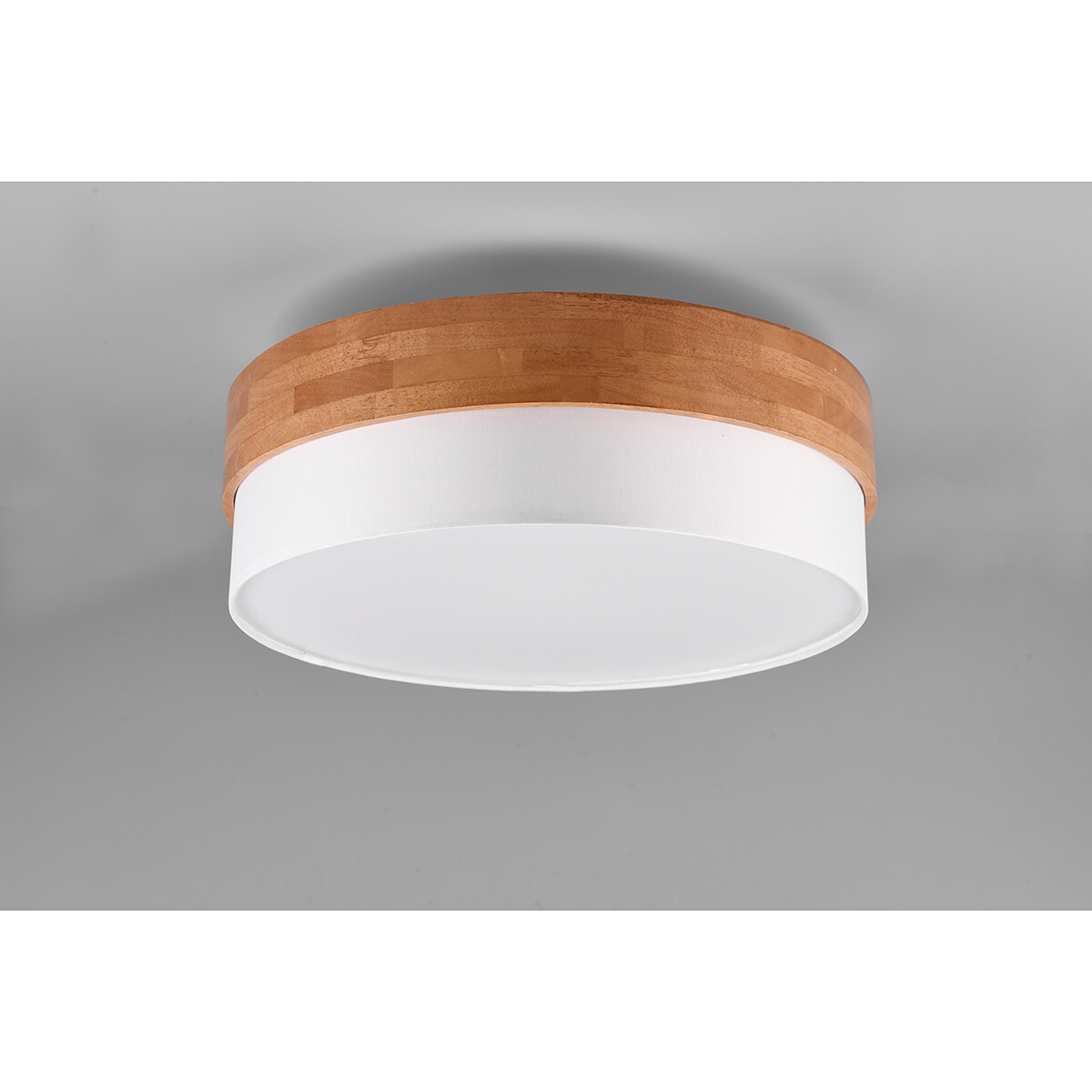 Plafonnier LED - Éclairage de Plafond - Trion Sella - Douille E14 - 3-lumières - Rond - Mat Nickel/Blanc - Aluminium