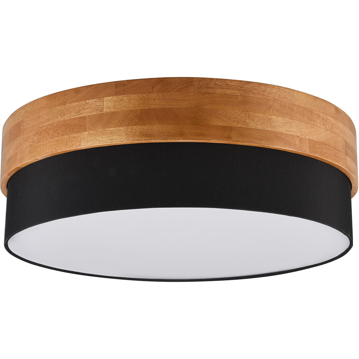 Plafonnier LED - Éclairage de Plafond - Trion Sella - Douille E14 - 3-lumières - Rond - Mat Nickel/Noir - Aluminium