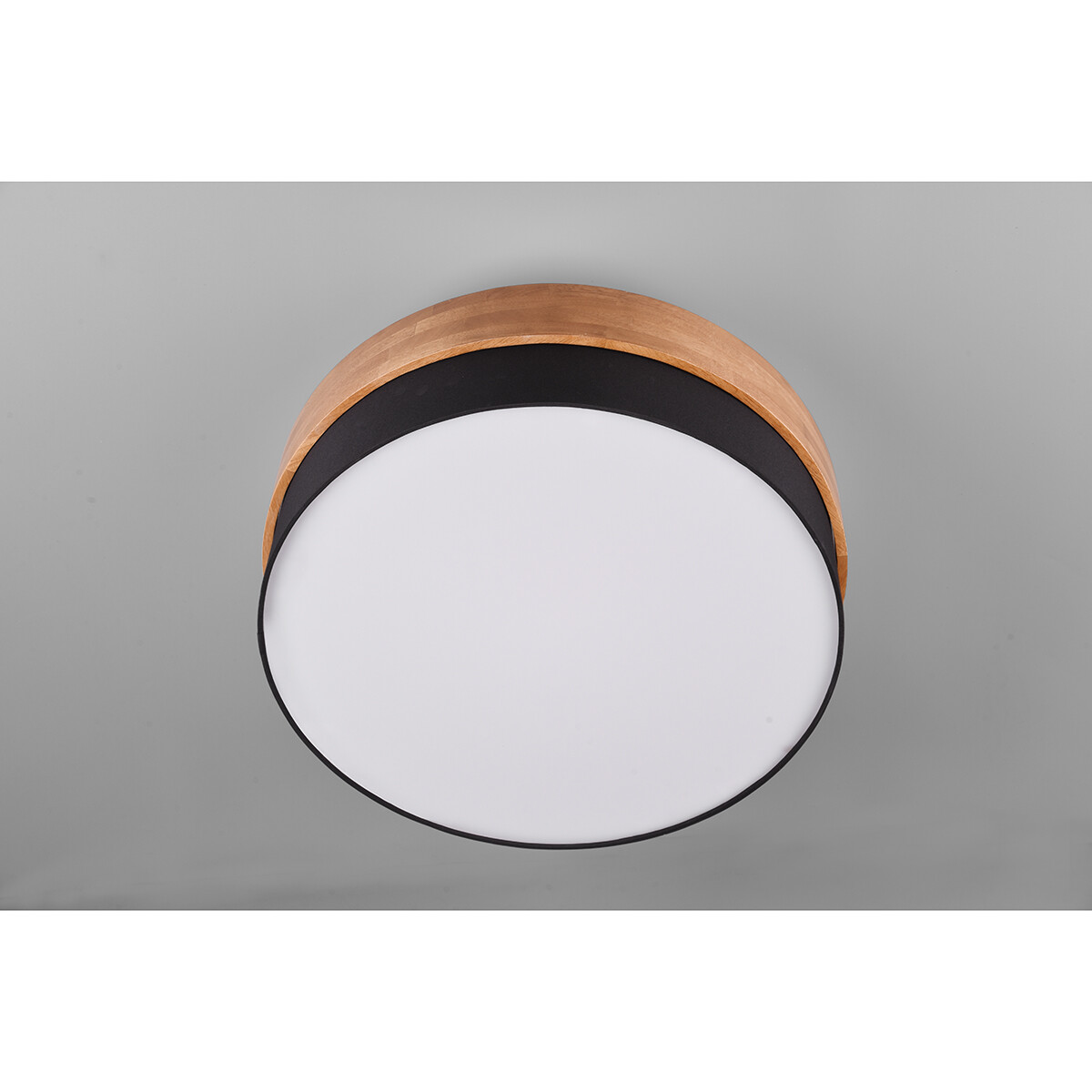 Plafonnier LED - Éclairage de Plafond - Trion Sella - Douille E14 - 3-lumières - Rond - Mat Nickel/Noir - Aluminium