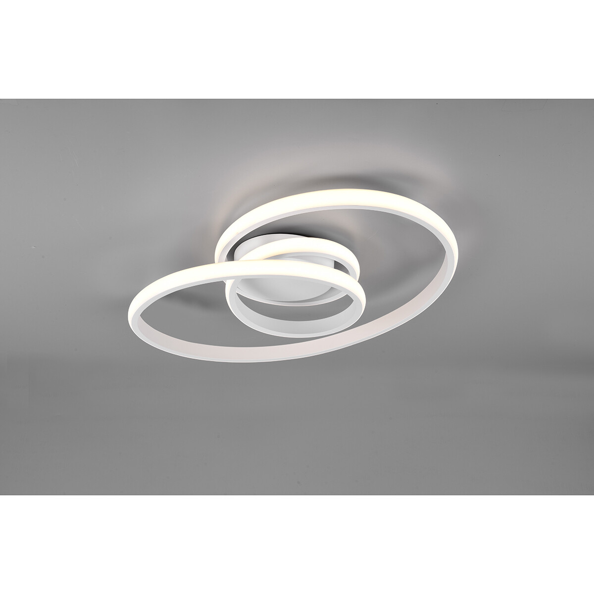 Plafonnier LED - Éclairage de Plafond - Trion Sonso - 18.5W - Blanc Neutre 4000K - Dimmable - Rond - Mat Blanc - Aluminium