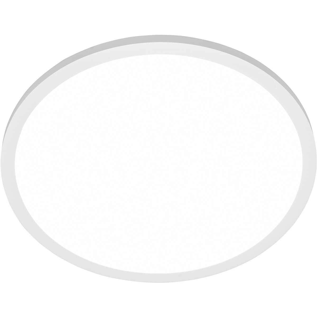 Plafonnier LED - Éclairage de Plafond - Trion Trula - 29W - Blanc Neutre 4000K - Dimmable - Rond - Mat Blanc - Aluminium