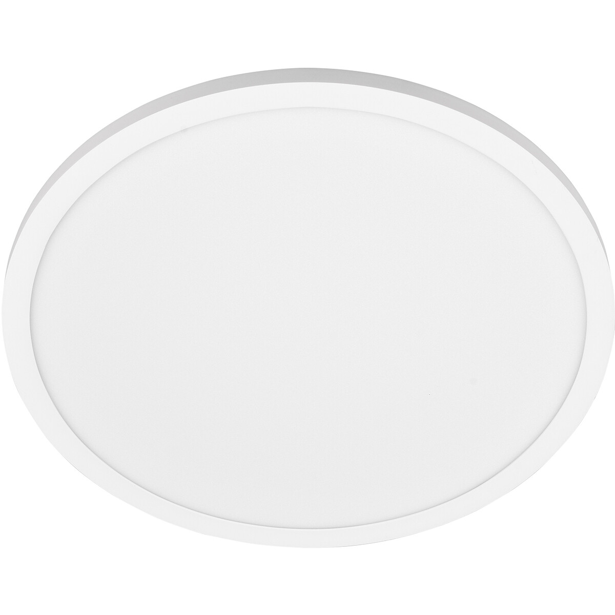 Plafonnier LED - Éclairage de Plafond - Trion Trula - 29W - Blanc Neutre 4000K - Dimmable - Rond - Mat Blanc - Aluminium