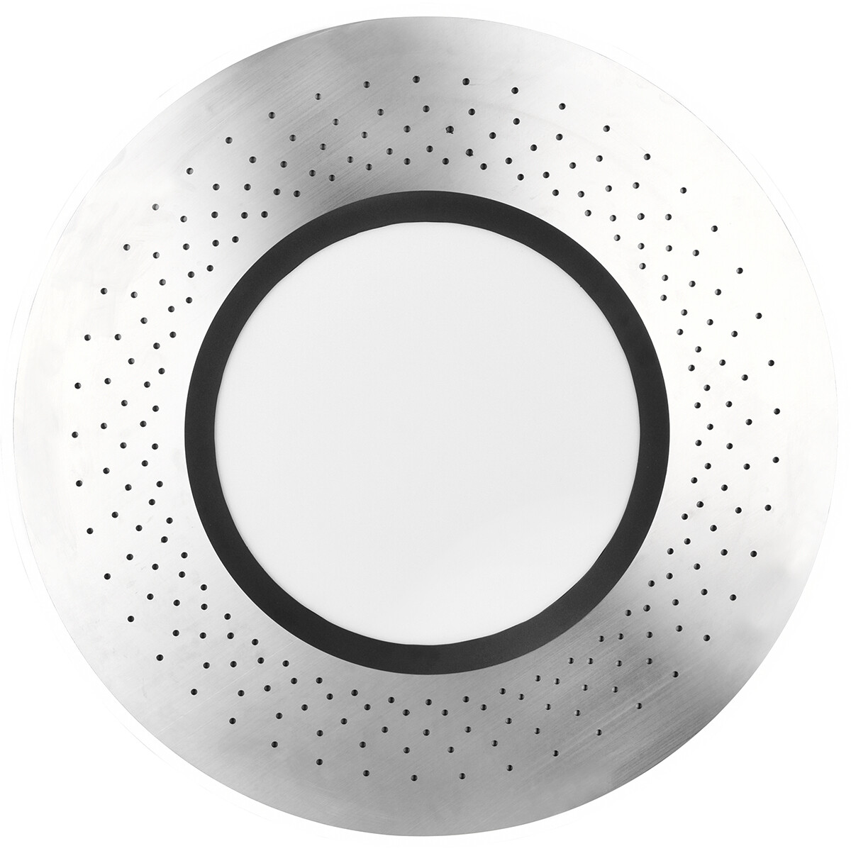 Plafonnier LED - Éclairage de Plafond - Trion Virsa - 70W - Couleur de lumière ajustable - Dimmable - Télécommande - Rond - Mat Nickel - Aluminium