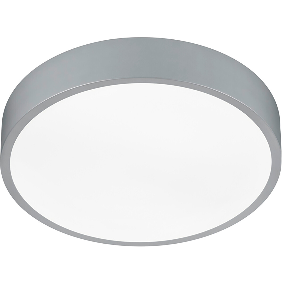 Plafonnier LED - Éclairage de Plafond - Trion Wilson - 28W - Couleur de lumière ajustable - Dimmable - Rond - Mat Titane - Aluminium