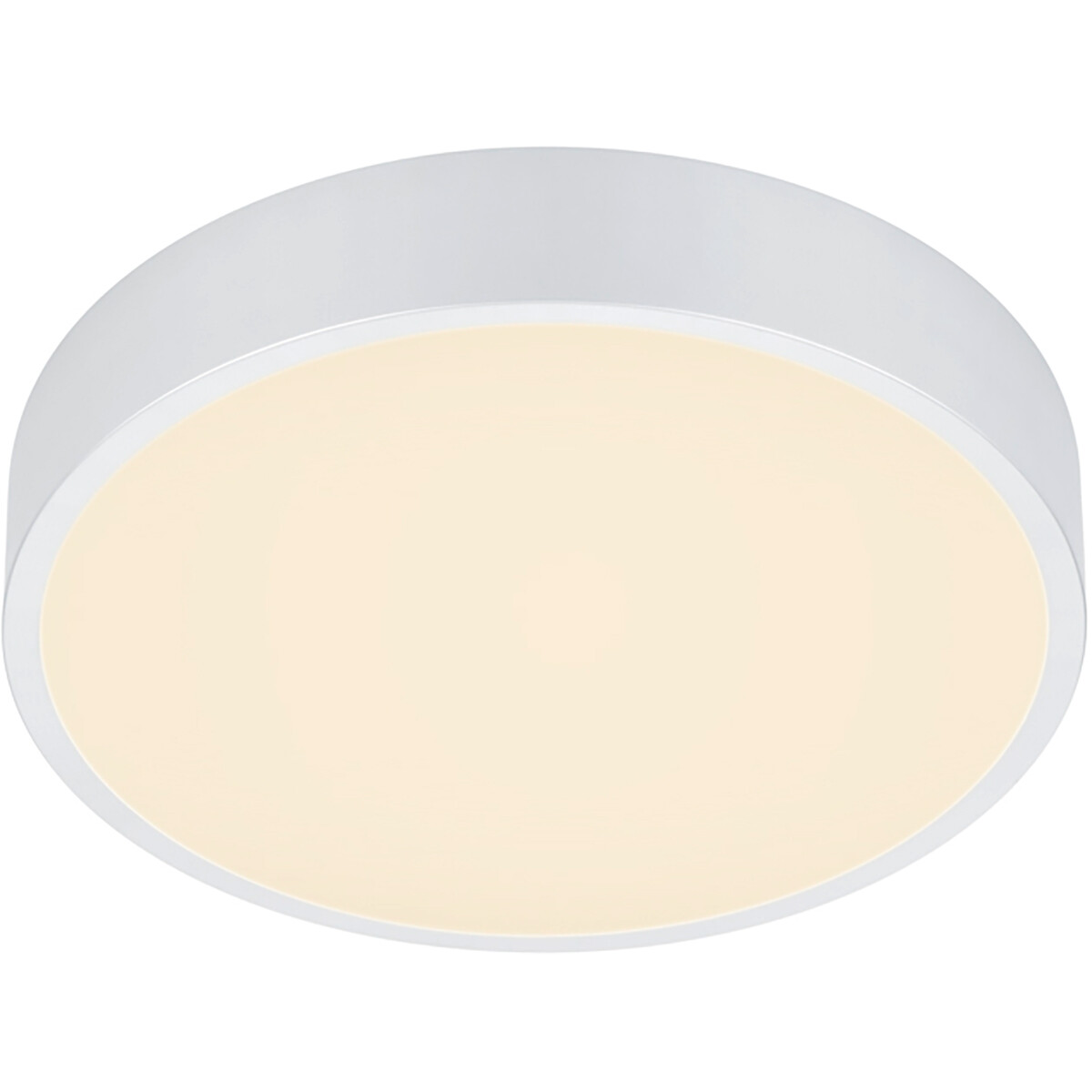 Plafonnier LED - Éclairage de Plafond - Trion Wilson - 28W - Couleur de lumière ajustable - Dimmable - Rond - Mat Blanc - Aluminium