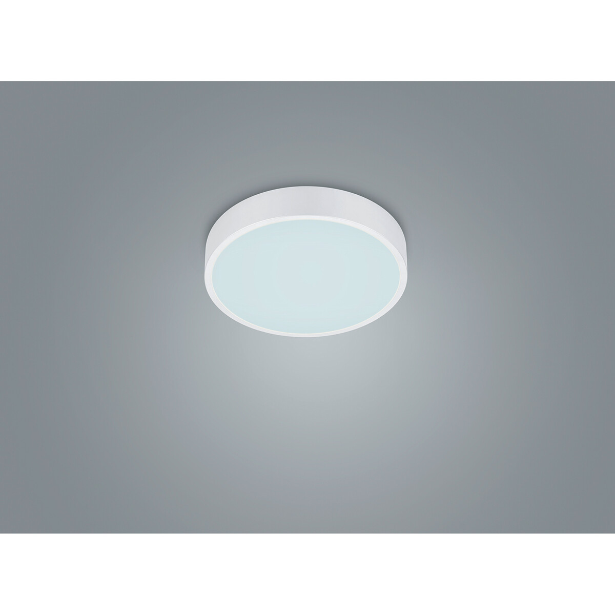 Plafonnier LED - Éclairage de Plafond - Trion Wilson - 28W - Couleur de lumière ajustable - Dimmable - Rond - Mat Blanc - Aluminium