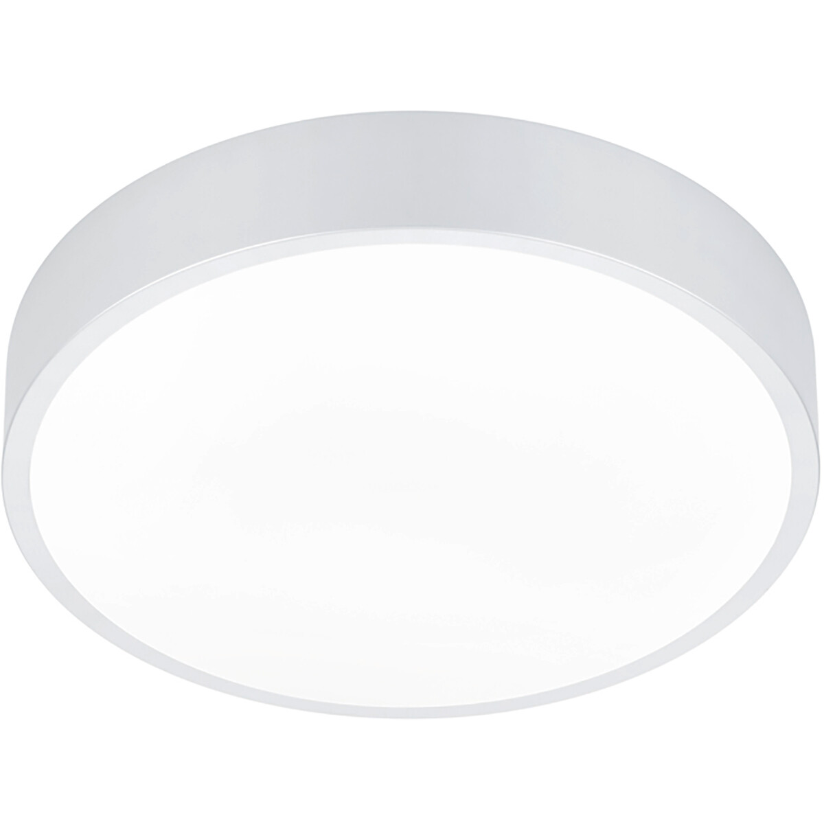 Plafonnier LED - Éclairage de Plafond - Trion Wilson - 28W - Couleur de lumière ajustable - Dimmable - Rond - Mat Blanc - Aluminium