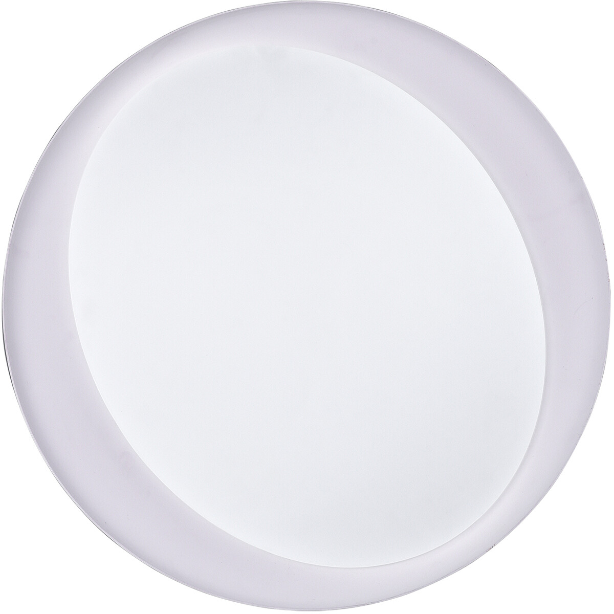 Plafonnier LED - Éclairage de Plafond - Trion Zati - 24W - Couleur de lumière ajustable - Télécommande - Dimmable - Rond - Mat Gris - Plastique