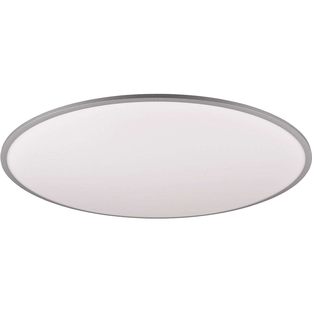 LED Plafonnier - Trion Amira - 53W - Couleur Ajustable - Gradable - Télécommande - Rond - Titane - Métal