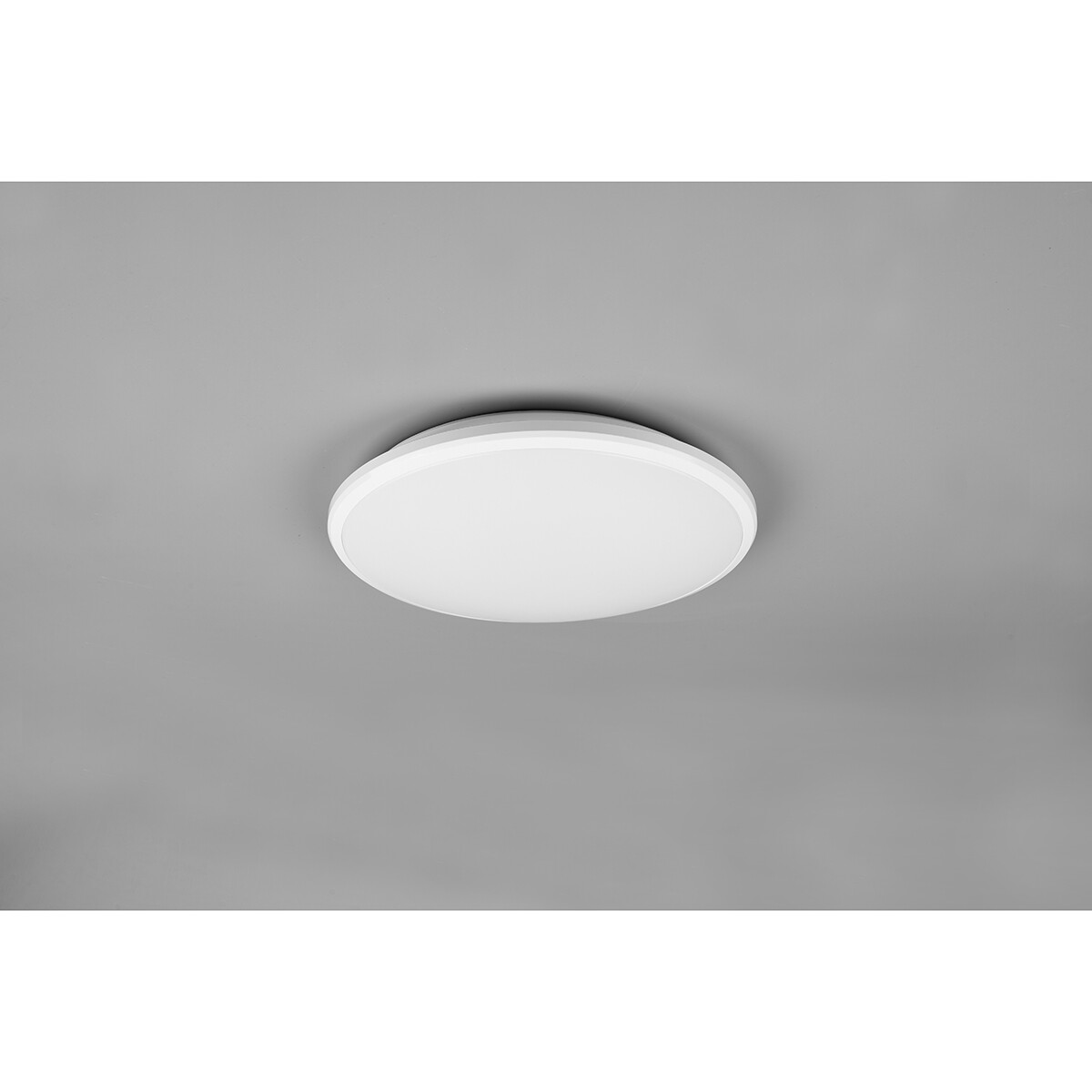 Plafonnier LED - Éclairage de Plafond - Trion Lombis - 20.5W - Blanc Neutre 4000K - Dimmable - Rond - Mat Blanc - Plastique