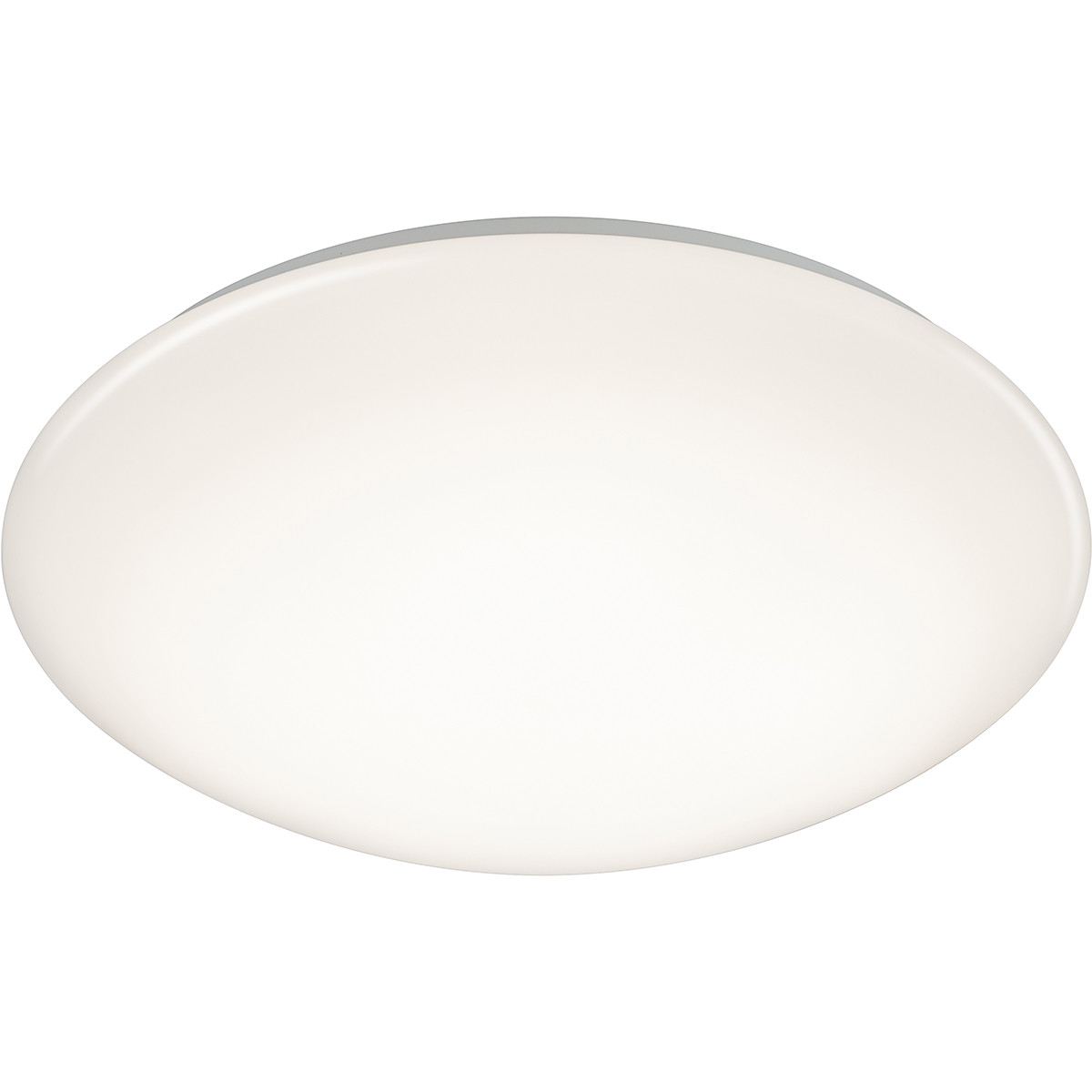 Plafonnier LED - Trion Luka - 18W - Couleur de lumière ajustable - Dimmable - Télécommande - Rond - Mat Blanc