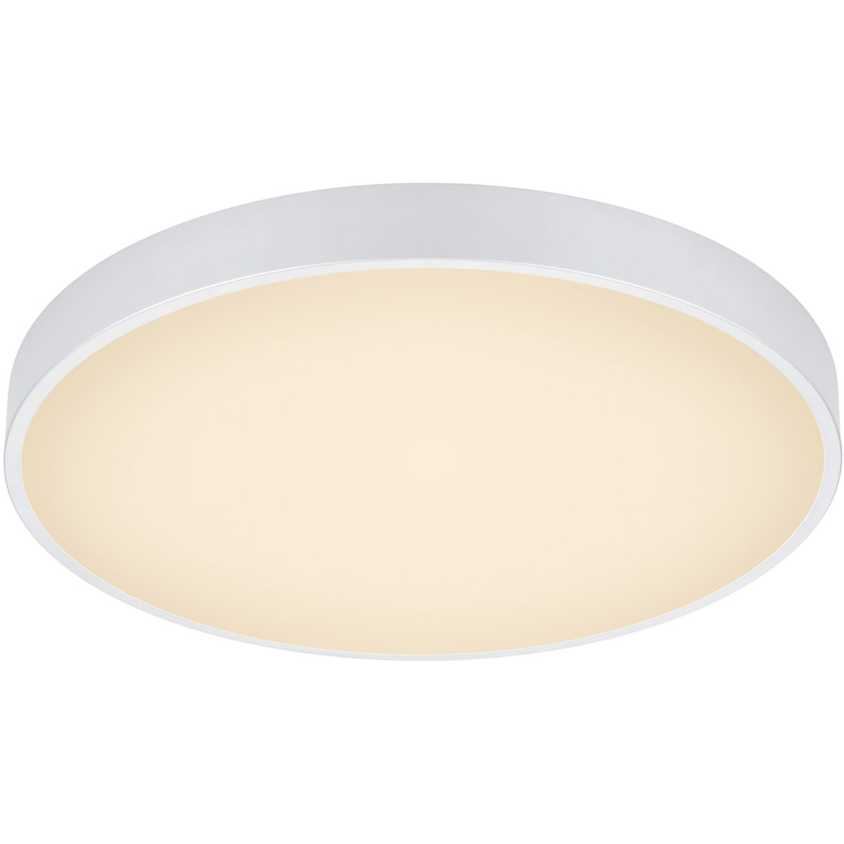 LED Plafonnier - Trion Oka - Couleur Ajustable - Gradable - Rond - Blanc Mat - Métal