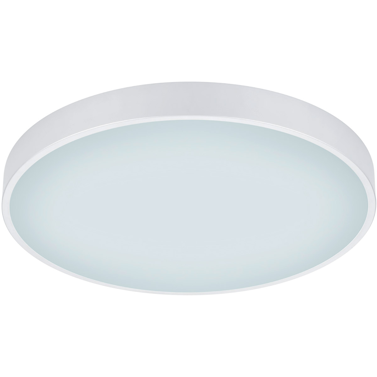 LED Plafonnier - Trion Oka - Couleur Ajustable - Gradable - Rond - Blanc Mat - Métal