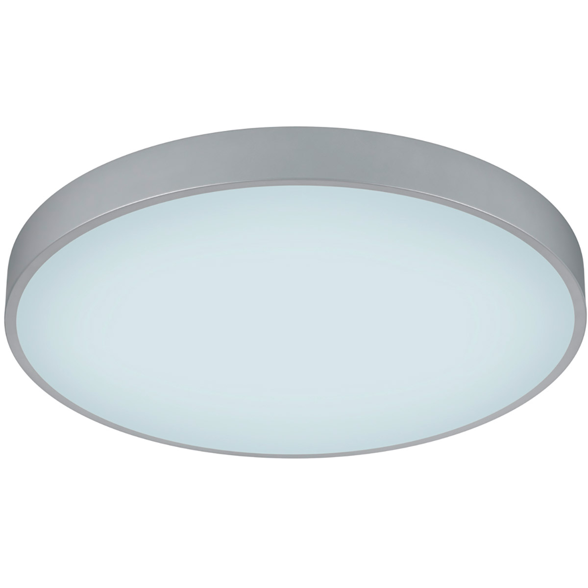 LED Plafonnier - Trion Oka - Couleur Ajustable - Gradable - Rond - Titane - Métal