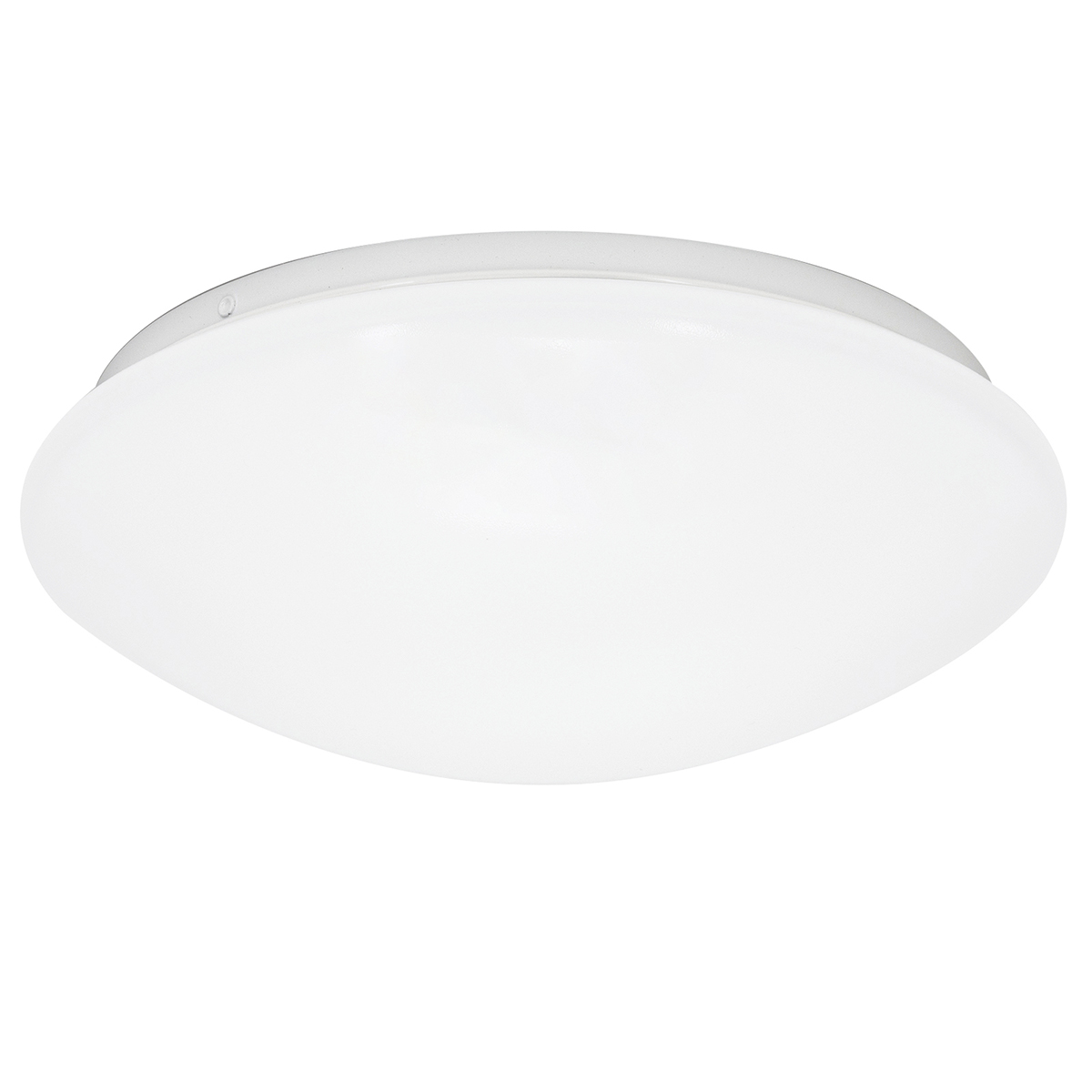 Plafonnier LED - Velvalux - 12W 1300lm - Couleur de lumière ajustable CCT - Étanche aux Éclaboussures IP44 - En Saillie - Rond - Blanc