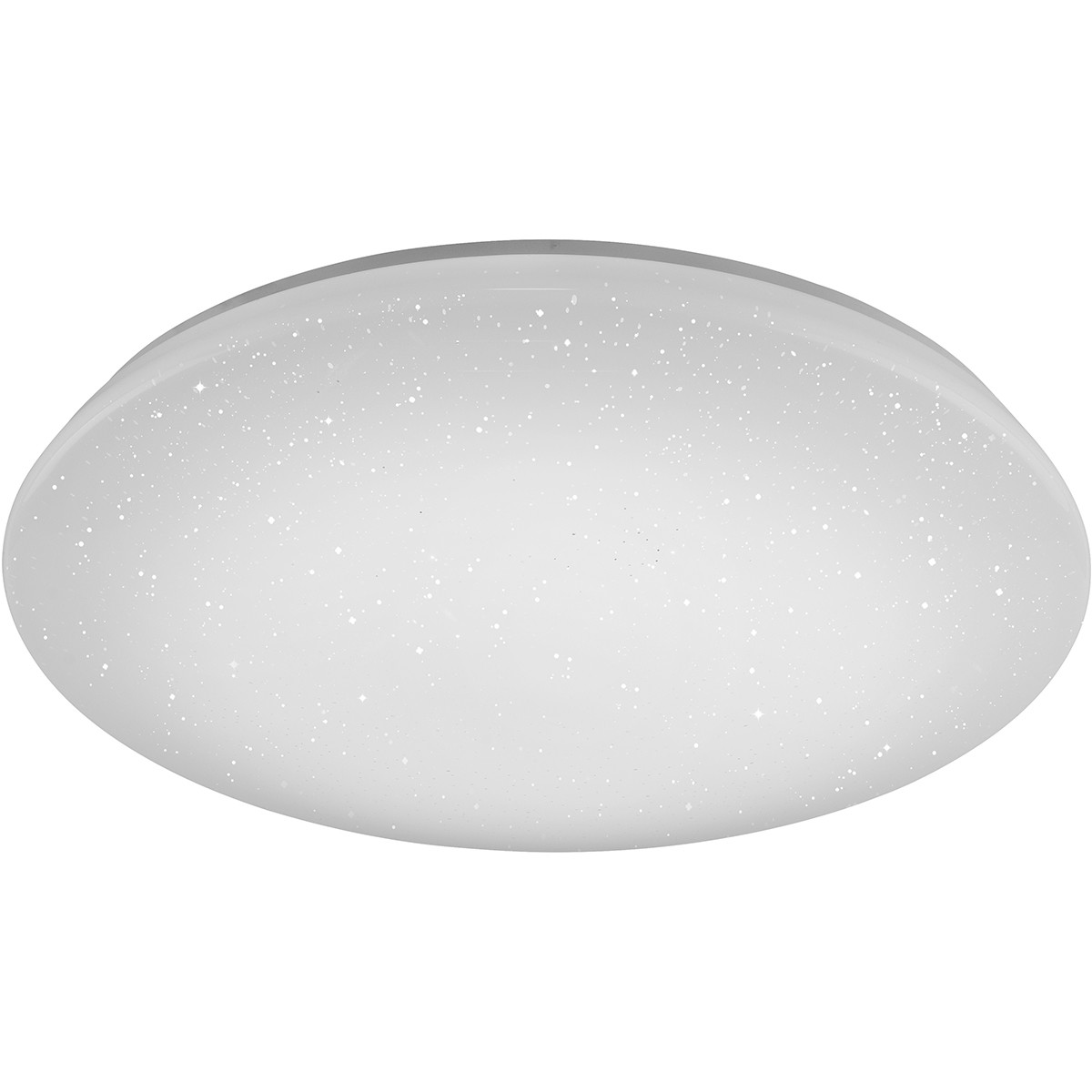 Plafonnier LED WiZ - LED Intelligente - Trion Chirlo - 27W - Couleur de lumière ajustable - Dimmable - Télécommande - Lumière Étoile - Rond - Mat Blanc - Plastique