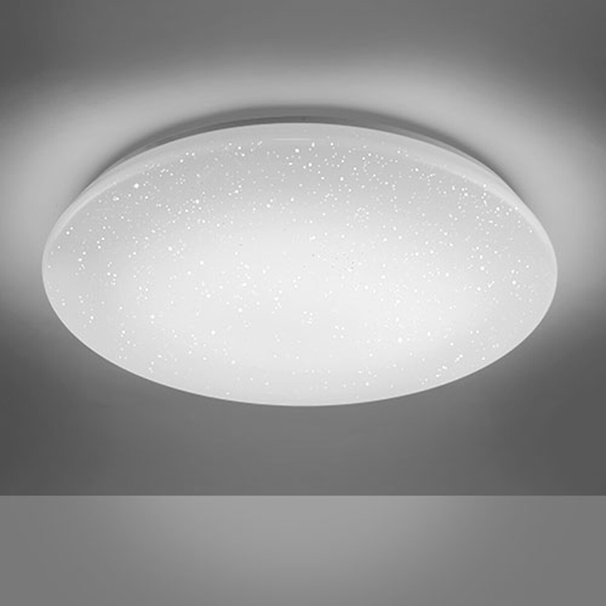 Plafonnier LED WiZ - LED Intelligente - Trion Nilon - 40W - Couleur de lumière ajustable - Dimmable - Télécommande - Lumière Étoile - Rond - Mat Blanc - Plastique