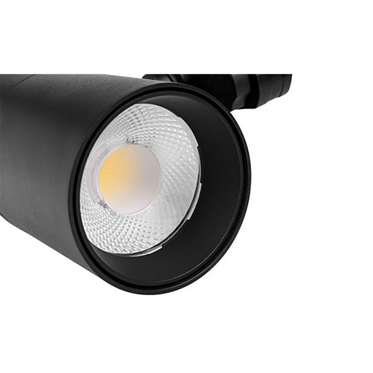 Projecteur sur rail LED - Prixa Refin - 3 Phases - 20W 1600lm 36D - 830 Blanc Chaud 3000K - Noir Mat