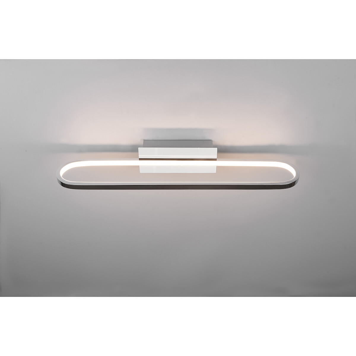 Éclairage de miroir LED - Trion Giando - 22W - Blanc Chaud 3000K - Étanche aux Éclaboussures IP44 - Chrome Brillant - Aluminium