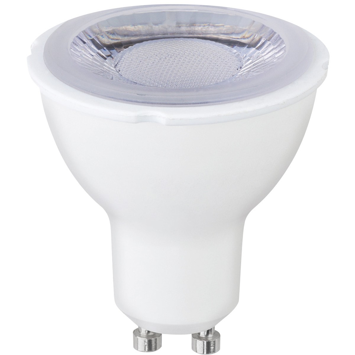 Set de spots LED - Pragmi Aerony Pro - Douille GU10 - Dimmable - Rond Encastré - Mat Blanc - 6W - Blanc Froid 6400K - Inclinable - Ø82mm