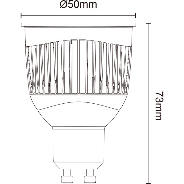 Spot WiZ RGB LED - Trion - Douille GU10 - Dimmable - 6W - LED Intelligente - LED Wifi - LED intelligente avec Télécommande