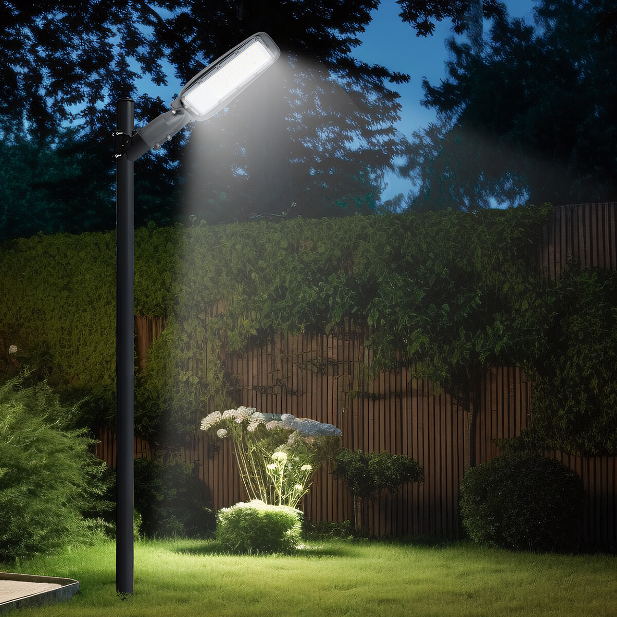 Éclairage public LED - Velvalux Lumeno - 30 Watts - Blanc Froid 6500K - Étanche IP65 - Sans Scintillement