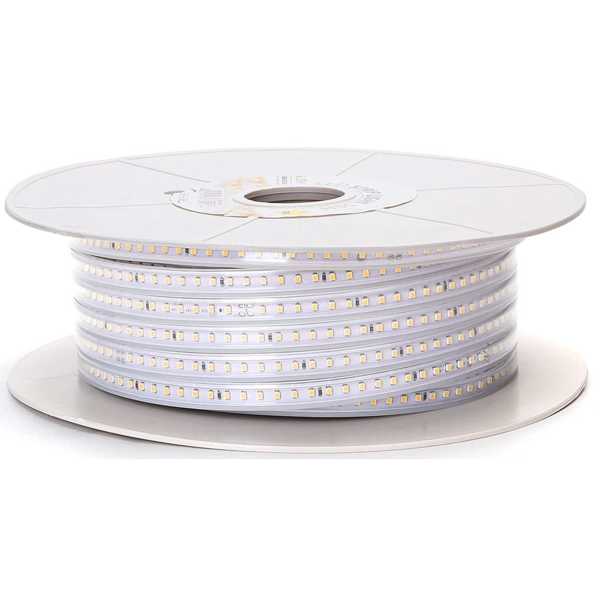 Bande LED - Aigi Stribo - 50 Mètres - IP65 Étanche - Blanc Chaud 3000K - 2835 SMD 230V