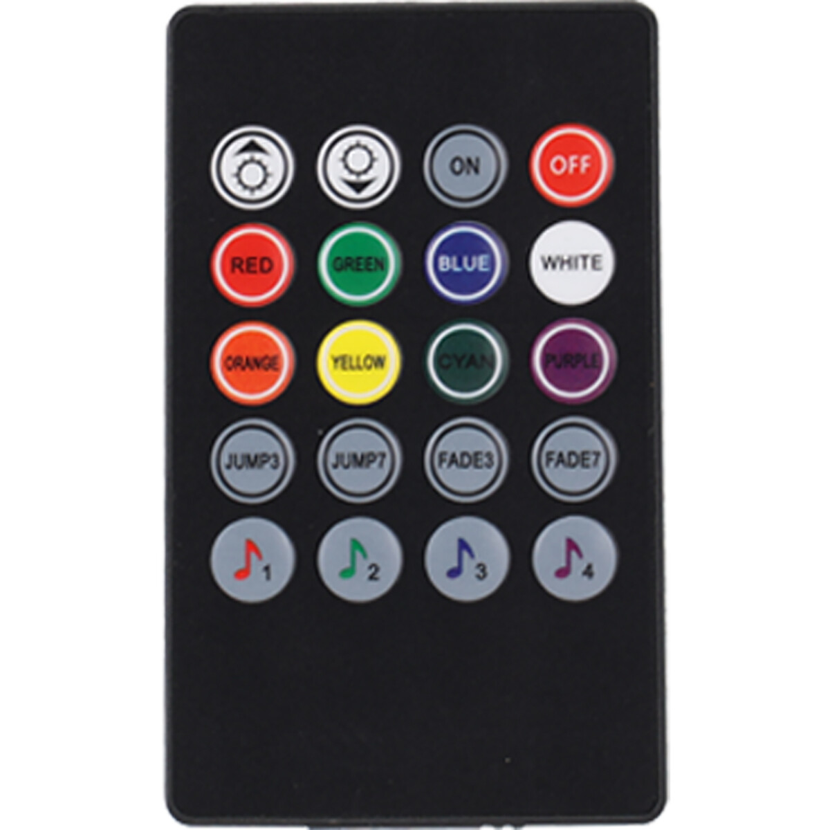 Ensemble de Bande LED Sync Musique - Aigi Stippi - 3 Mètres - 5050-30 - RGB - Étanche IP65 - Télécommande - 12V