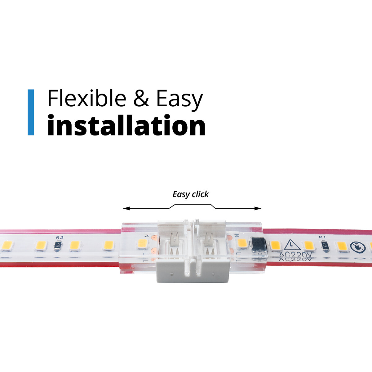 Bande LED - Velvalux - 20 Mètres - Blanc Naturel 4000K - Dimmable - Étanche IP67 - 38400 Lumens - 2400 LEDs - Connexion Directe au Secteur - Fonctionne sans Driver