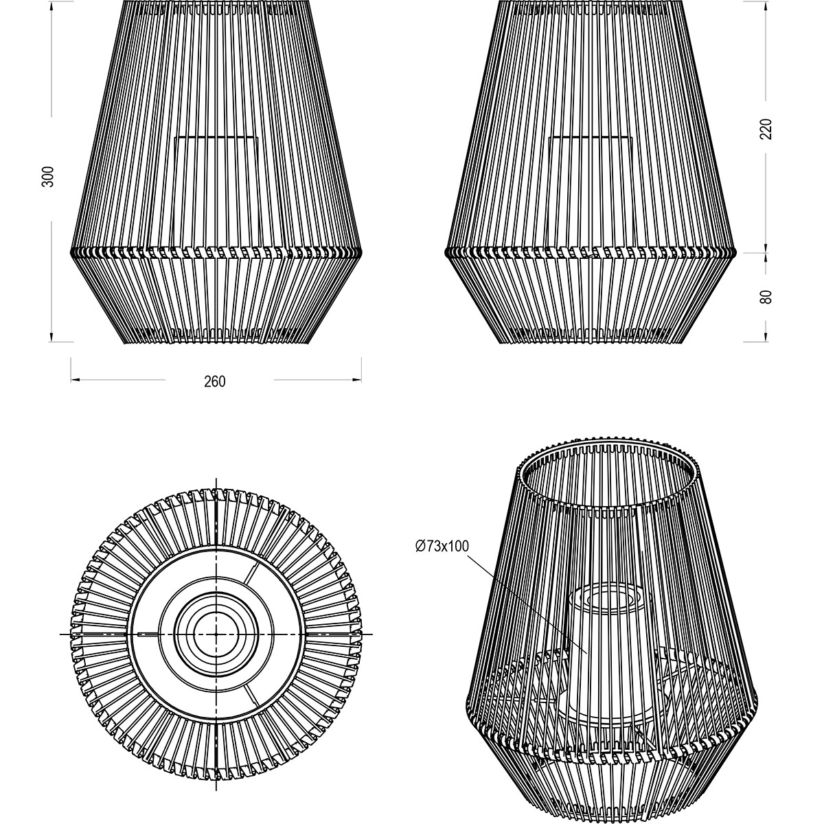 Lampe de Table LED à Énergie Solaire - Trion Minera - Capteur Jour/Nuit - Étanche aux Éclaboussures IP44 - Ovale - Mat Gris - Plastique