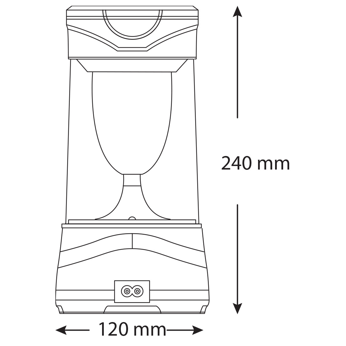 Lampe de Table LED - Rominy - Énergie Solaire - 10W - Dimmable - Mat Blanc - Aluminium