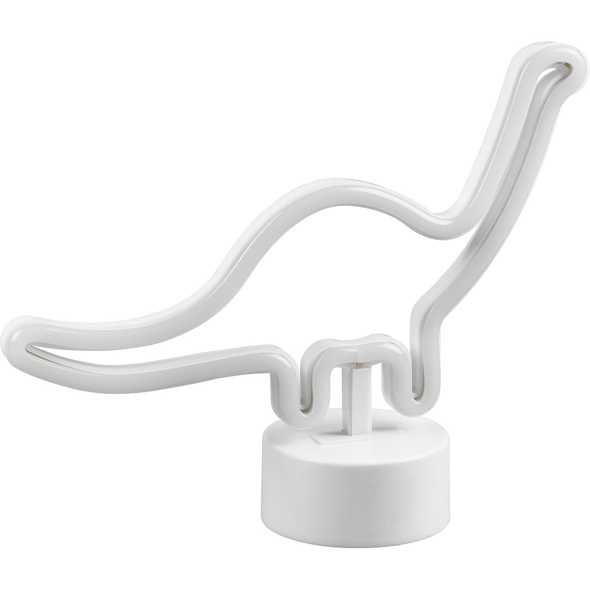 Lampe de Table LED - Éclairage de Table - Trion Camel - 1.6W - Connecteur USB - Rond - Mat Blanc - Plastique