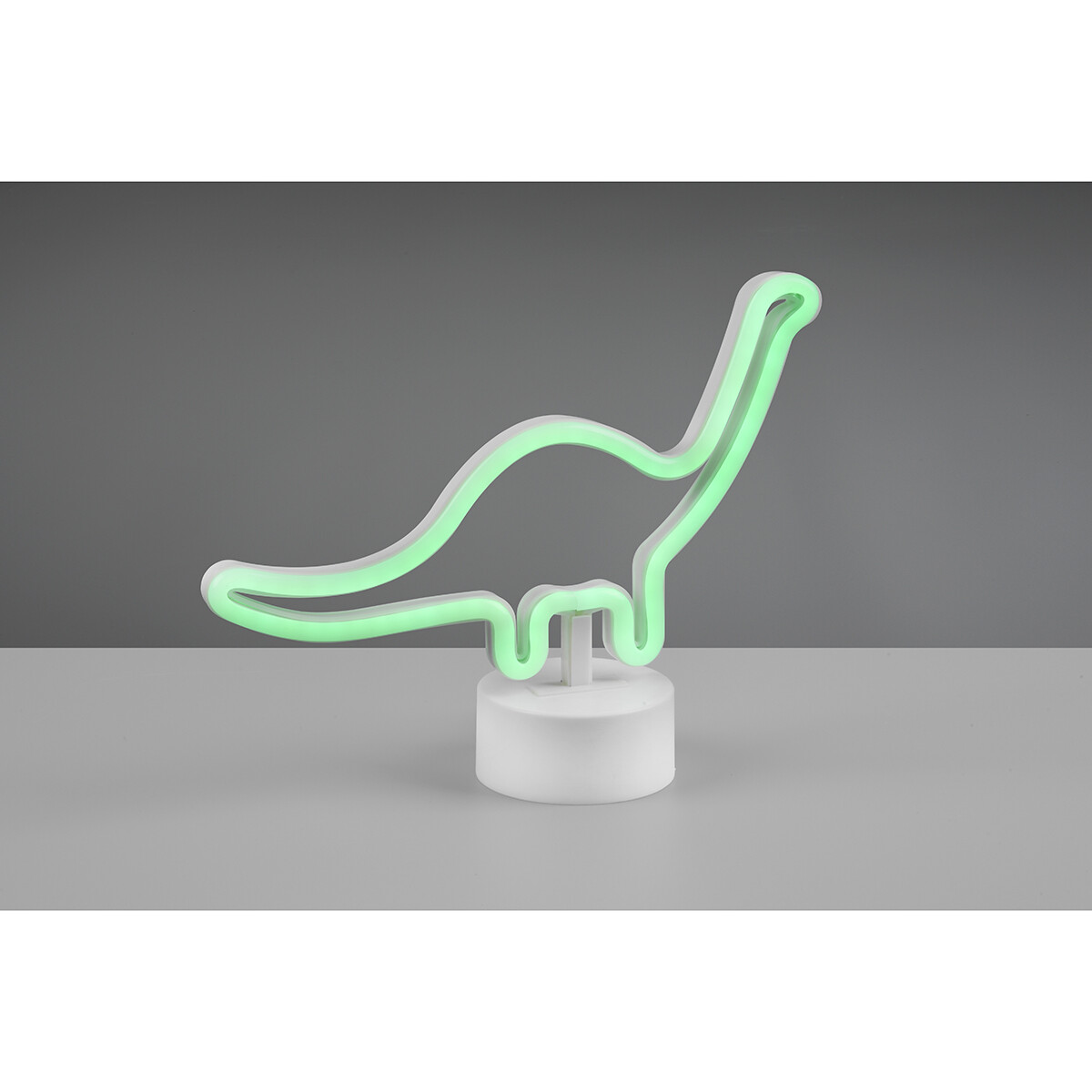 Lampe de Table LED - Éclairage de Table - Trion Camel - 1.6W - Connecteur USB - Rond - Mat Blanc - Plastique