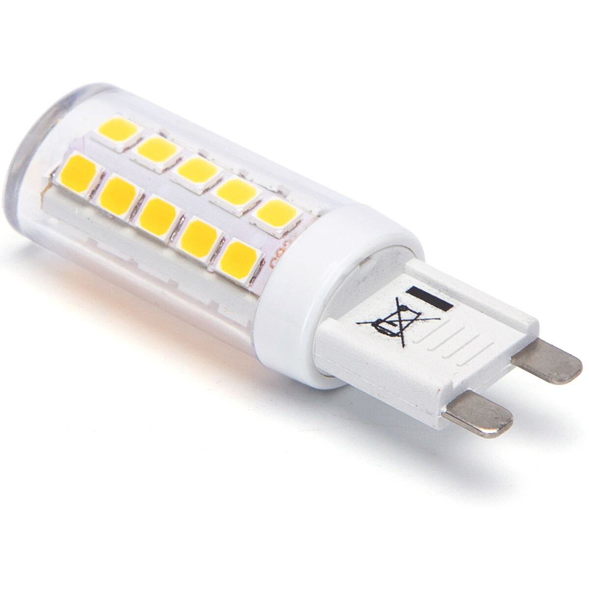 Lampe LED - Aigi - Douille G9 - 3W - Blanc Chaud 3000K | Remplace 32W