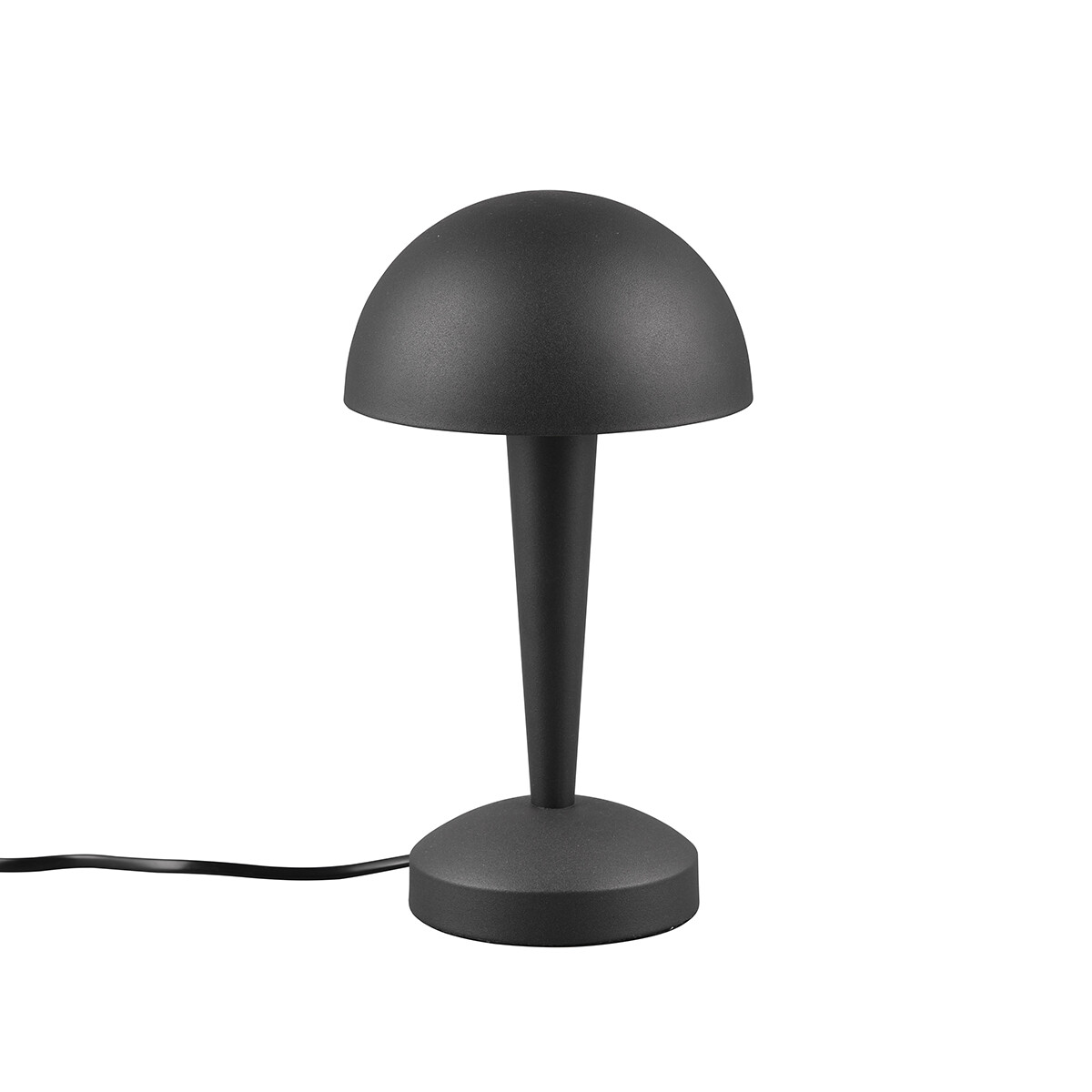 Lampe de table LED - Trion Candin - Douille E14 - Blanc Chaud 3000K - Noir/Or