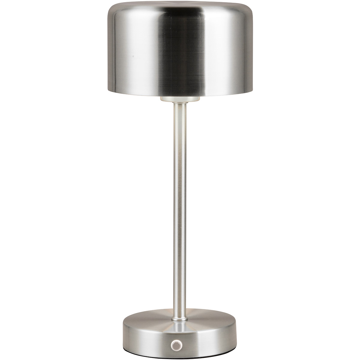 LED Lampe de Table - Trion Feli - 1.5W - Blanc Chaud 3000K - Batteries Rechargeables - Nickel - Métal