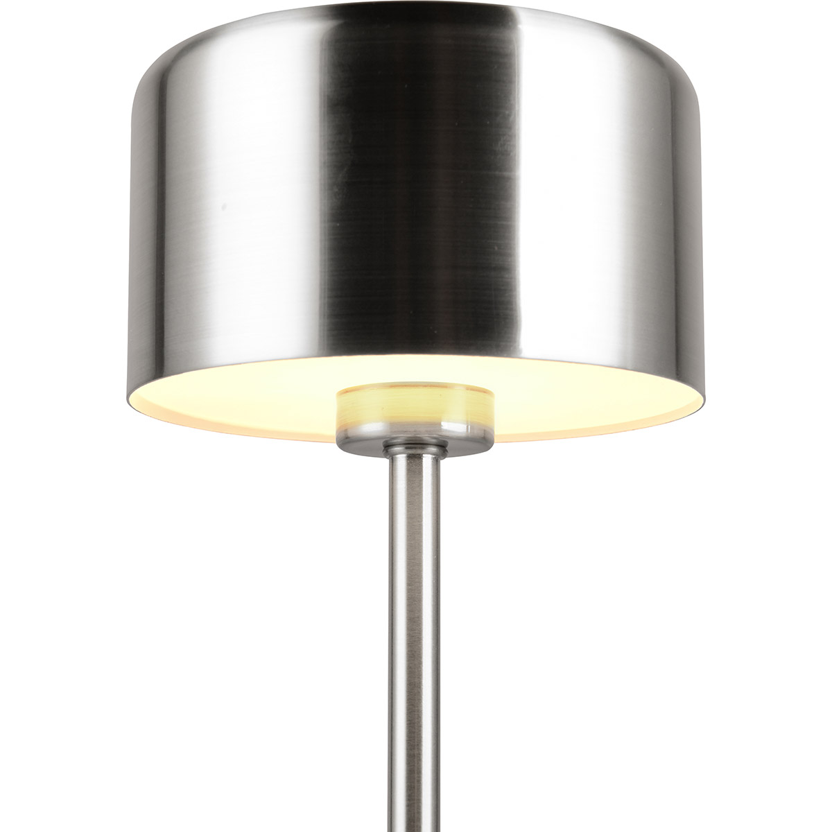 LED Lampe de Table - Trion Feli - 1.5W - Blanc Chaud 3000K - Batteries Rechargeables - Nickel - Métal