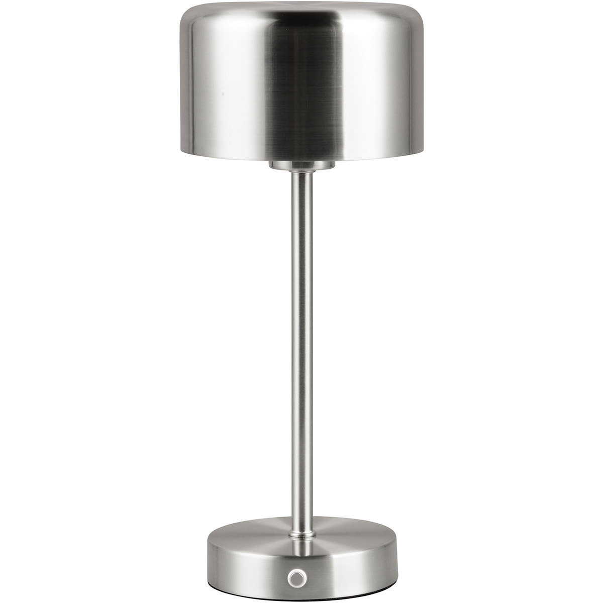 LED Lampe de Table - Trion Feli - 1.5W - Blanc Chaud 3000K - Batteries Rechargeables - Nickel - Métal