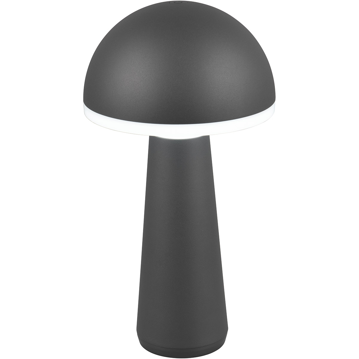 LED Lampe de Table - Trion Lungo - 2W - Couleur Ajustable - Batteries Rechargeables - Anthracite - Aluminium Moulé